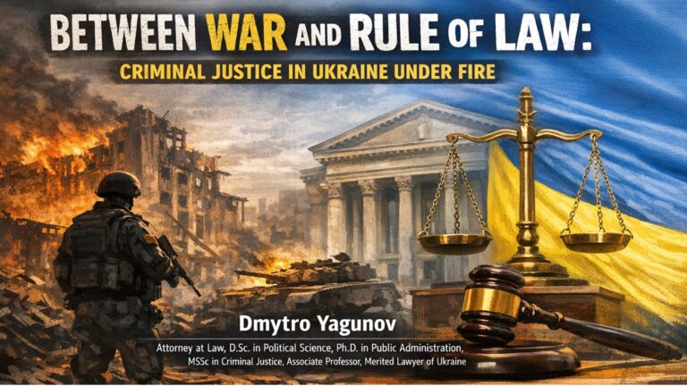 Between War and Rule of Law: Criminal Justice in Ukraine Under Fire