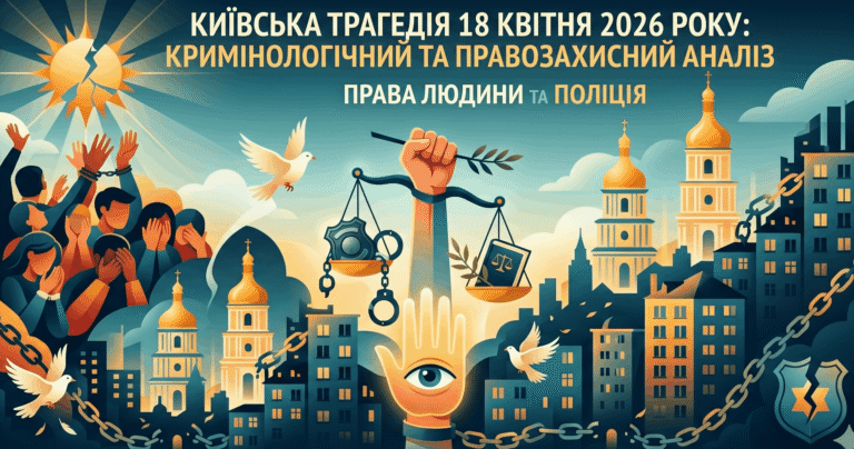 Київська трагедія 18 квітня 2026 року: кримінологічний та правозахисний аналіз