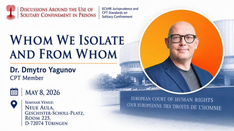 Dmytro Yagunov: Whom We Isolate and From Whom: Solitary Confinement and the Limits of Carceral Sovereignty